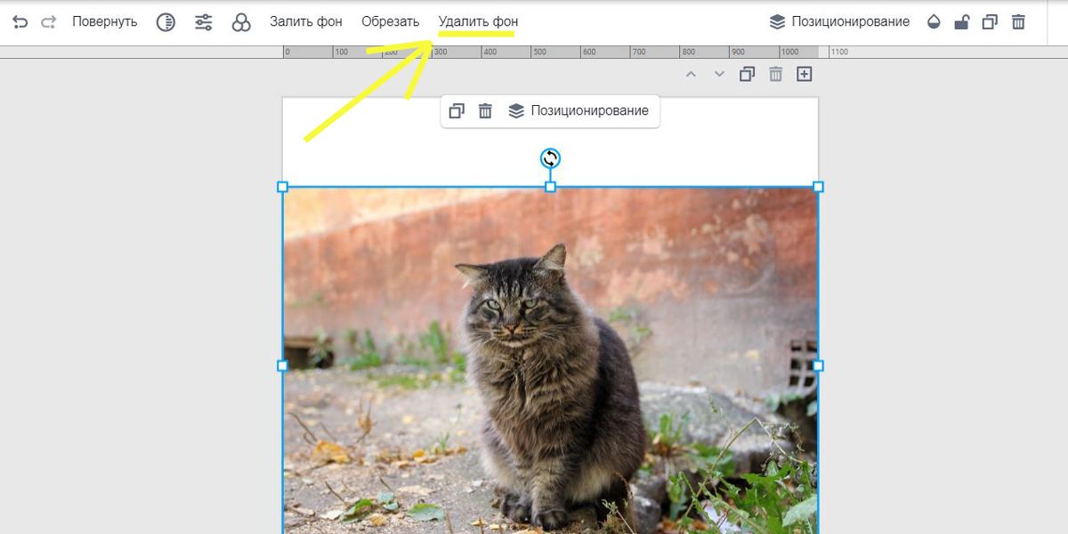 Удаление фона в Холсте SMMplanner