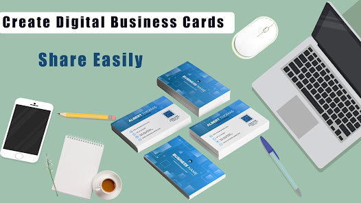 Интерфейс Business Card Maker・Visit card на Android