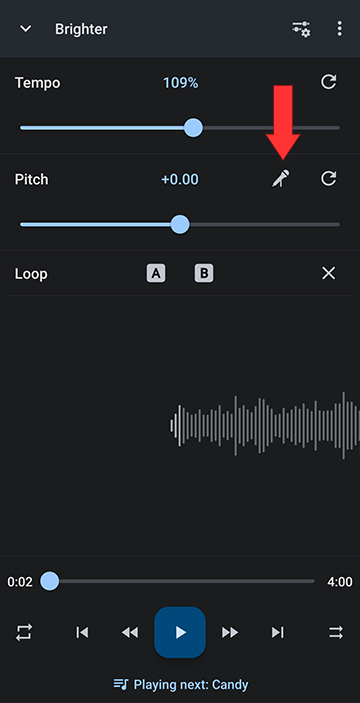 Music Speed Changer — отдельные регуляторы Tempo и Pitch и управление Formant Correction