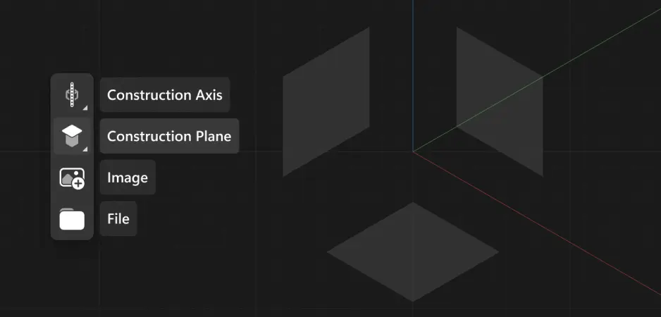 Интерфейс Shapr3D с техническим 2D-чертежом