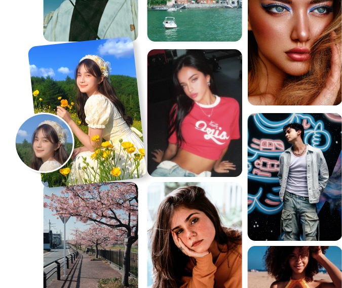 Официальное изображение Meitu с фильтрами и визуальными стилями