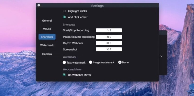 Интерфейс UkeySoft Screen Recorder, экран 5