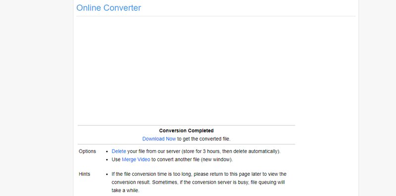 Готовый файл OnlineConverter