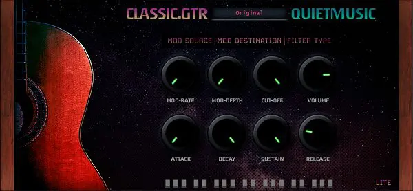 Интерфейс Classic.GTr Lite