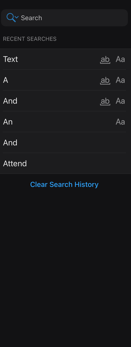 Smart Search в PDF Expert на iPhone и iPad