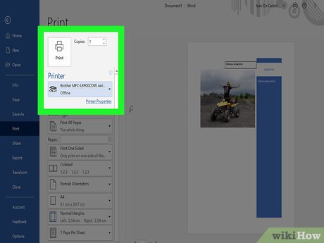 Шаг 11 создания плаката в Microsoft Word