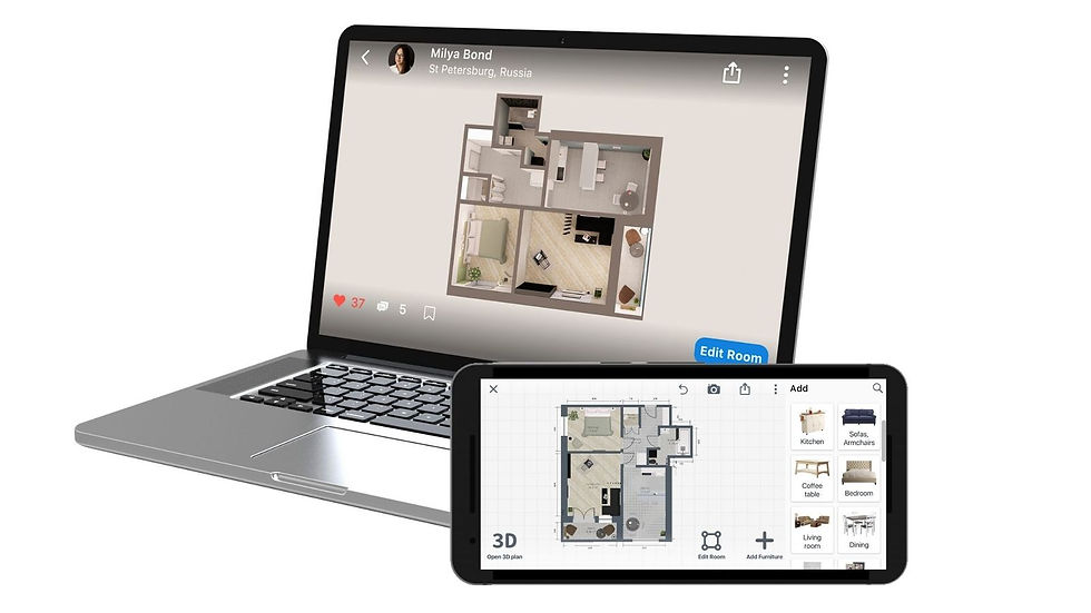 Интерфейс Home Planner