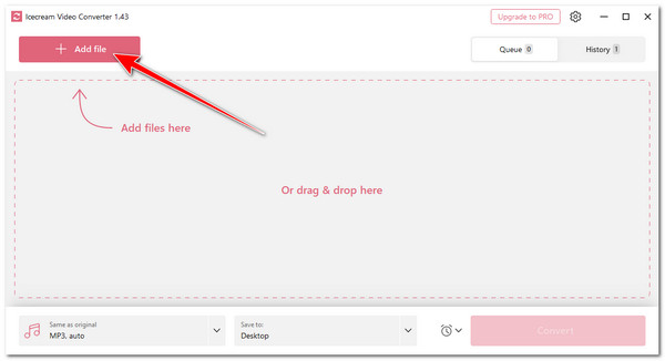 Icecream Video Converter: импорт MKV