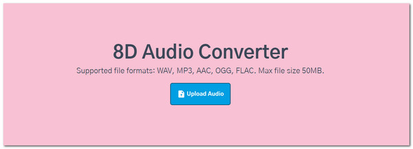 Интерфейс 8D Audio Converter SongPeel