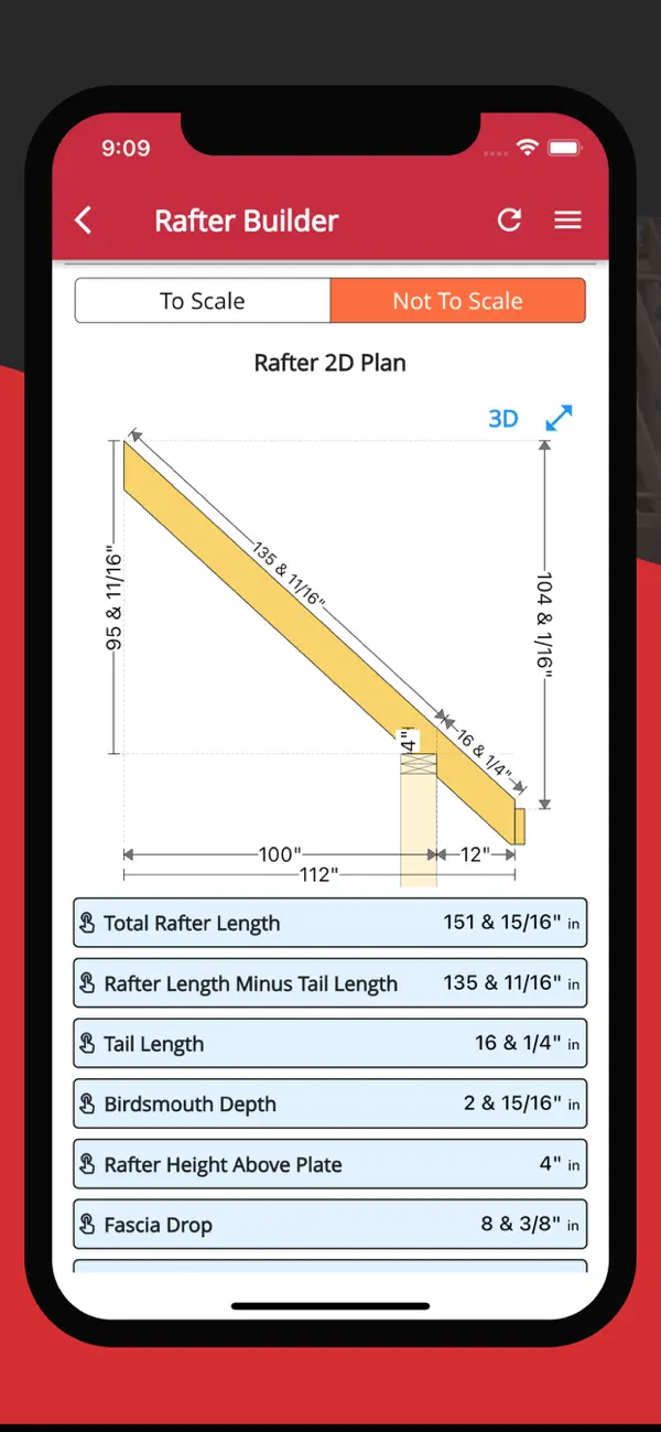 Интерфейс RedX Roof на iPhone