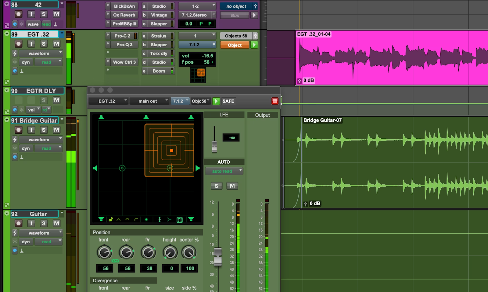 Интерфейс Pro Tools