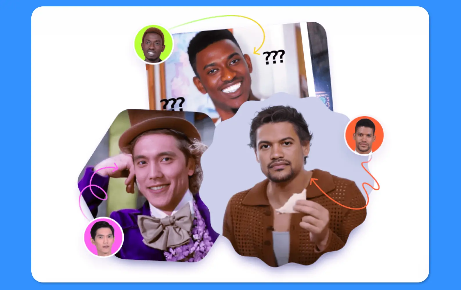 Интерфейс Icons8 Face Swapper