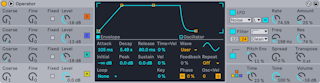 Синтезатор Operator в Ableton Live 12