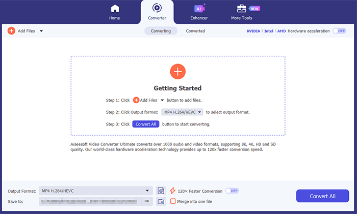 Главное окно Coolmuster Video Converter Ultimate