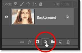 Photoshop: создание корректирующего слоя «Цветовой тон/Насыщенность»