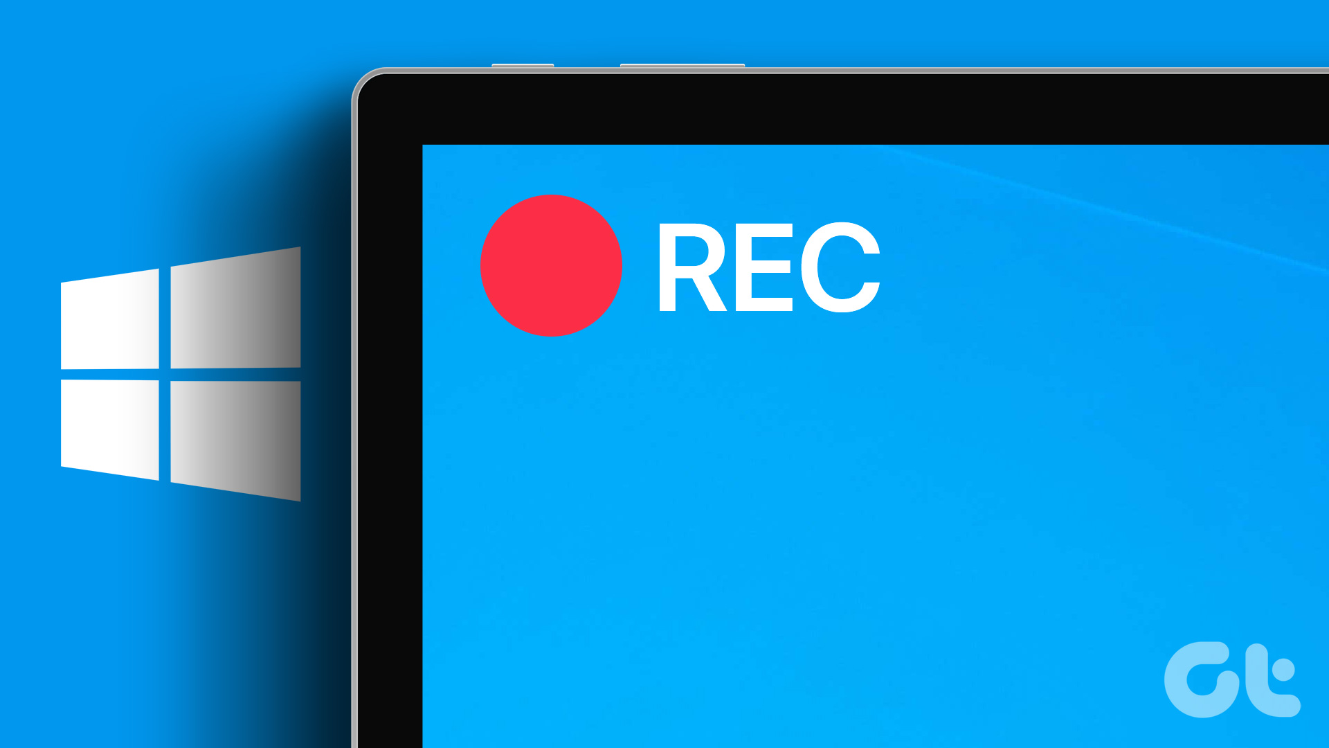 Пример интерфейса записи экрана в Clipchamp