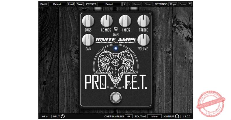 Интерфейс Ignite Amps ProF.E.T.