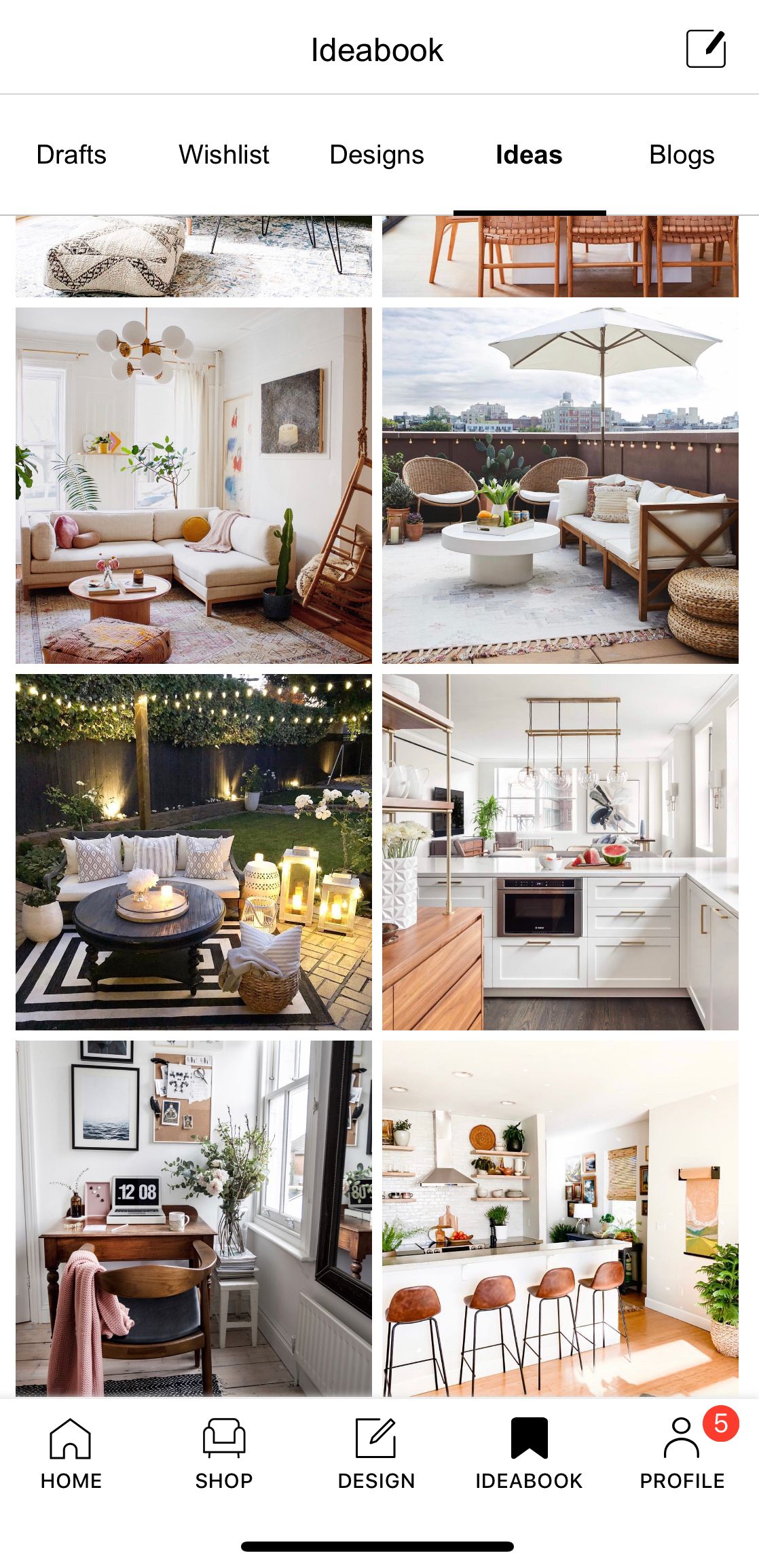 Интерфейс DecorMatters